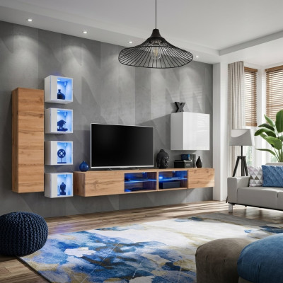 Designer modern furniture wall shelves TV stand wall cabinet hanging cabinet wood furniture.