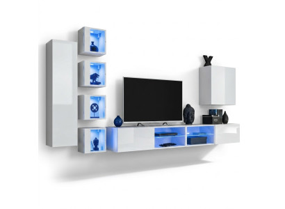 Modern wall unit hanging cabinet designer TV stand wall cabinet wooden furniture new