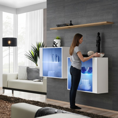 Luxury Living Room Wall Furniture Set Wood Furniture Modern Living Room Furniture