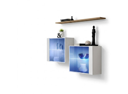 Luxury Living Room Wall Furniture Set Wood Furniture Modern Living Room Furniture