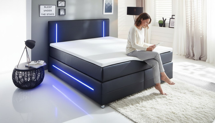 Luxury Modern Bedroom Designer Double Bed 180x200cm New Design