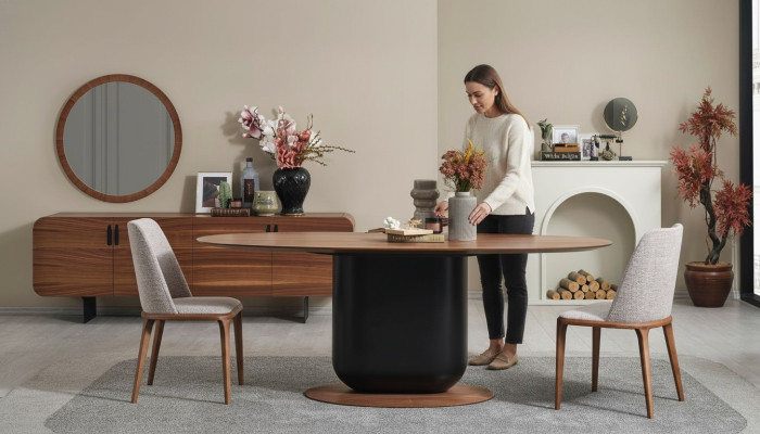 Luxury Complete Dining Set Sideboard Dining Room Dining Table Chairs New Sideboard