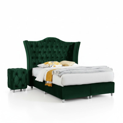 Bedroom bed nightstands complete set design furnishings luxury furniture