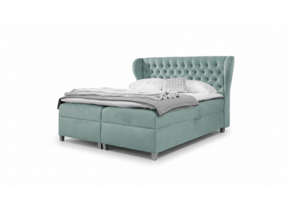 Bedroom Modern Bed Chesterfield Furnishing Upholstered Bed Wood Design Furniture