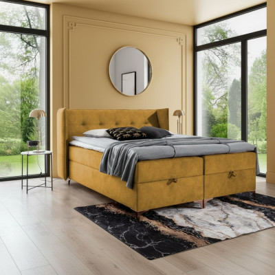 Bed 160x200cm Luxury Design Furniture Bedroom Box Spring Bed Double New