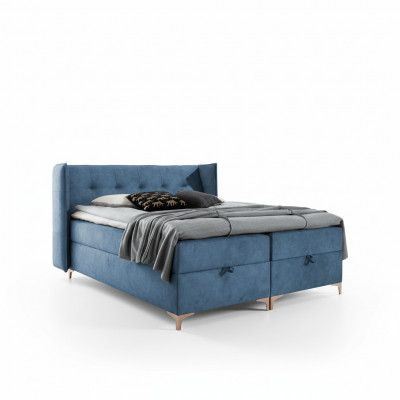 Modern bedroom luxury bed upholstered bed furnishings design upholstered furniture