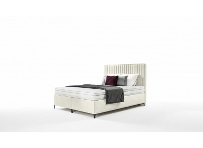 Designer bed, double bed, luxury bedroom, upholstered bed 160x200cm, modern style