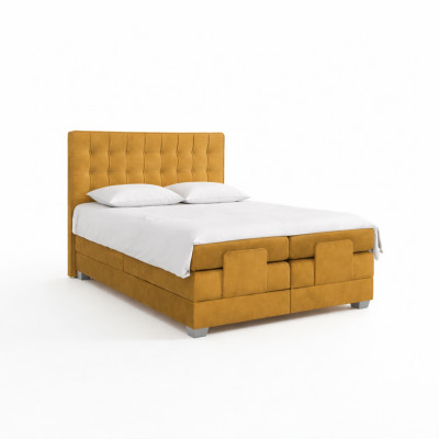 Bed Luxury Furniture Bedroom Upholstered Bed Double Bed Textile Furnishing New