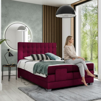 Double bed furnishing luxury bed design modern wood textile furniture new