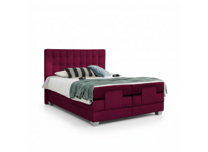 Double bed furnishing luxury bed design modern wood textile furniture new