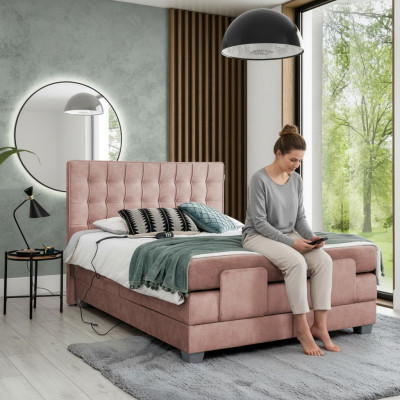 Bed 160x200cm furnishings bedroom upholstered bed textile modern furniture new
