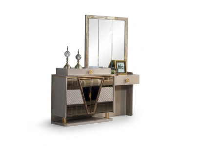 Modern dressing table luxury furniture mirror new bedroom furnishings