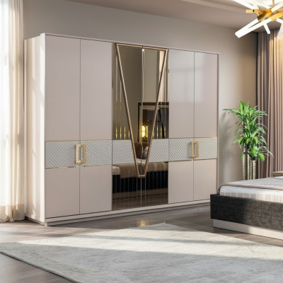 Bedroom wardrobe modern furniture luxury new interior design