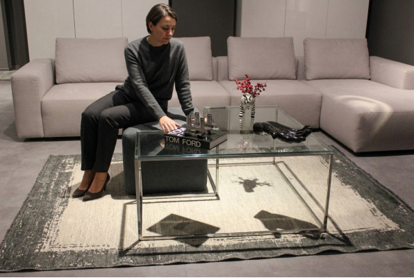 Coffee table living room furniture luxury glass table modern new design new