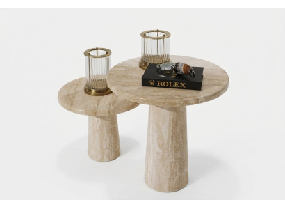 2x coffee tables living room set wood furniture design modern decor