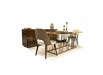 Designer chair fabric luxury furniture dining room modern furnishing