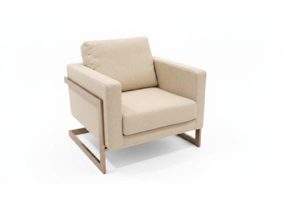 Luxury armchair living room design modern furniture upholstery fabric