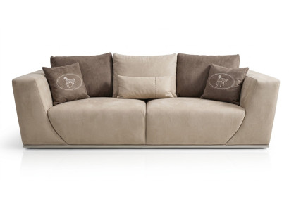 Living room sofa three-seater modern sofa couch upholstery furniture textile furnishings