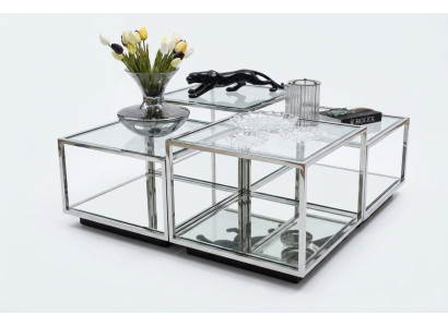 Modern glass coffee table living room furniture new design décor