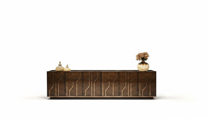 Living room furniture sideboard luxury modern design dresser wood furnishing