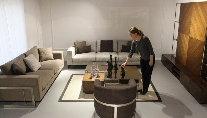 Living room furniture design 4-piece living room set modern sofa suite new coffee table