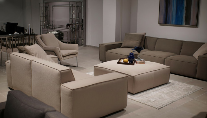 Living room furniture set 4-piece luxury furnishings sofa suite design corner sofa