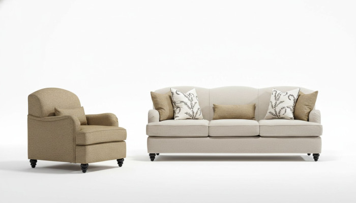 Sofa Set 2-piece Three-seater Sofa Modern Armchair Sofa Design Living Room