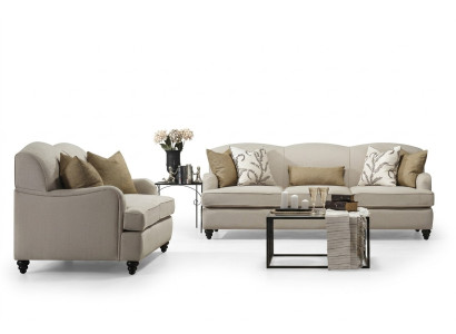 Living room sofa set two-seater with three-seater luxury sofa design interior