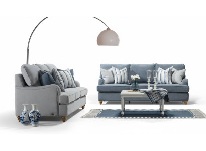 Sofa three-seater 2x living room luxury furniture modern design furnishing