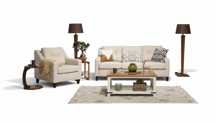 Design living room sofa set three-seater sofa modern furniture armchair
