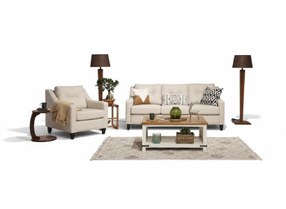 Design living room sofa set three-seater sofa modern furniture armchair