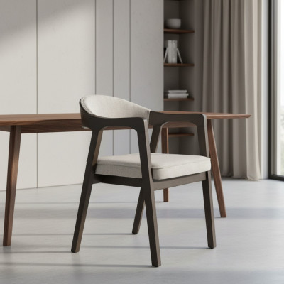 Armchair Modern Dining Room Chair with Armrests Design New Furniture