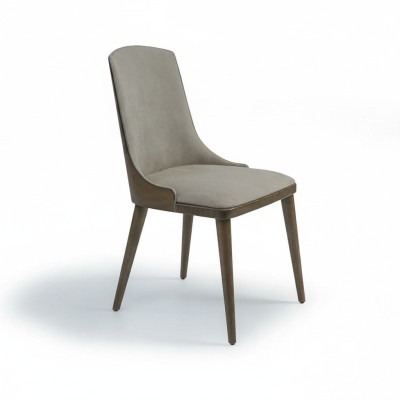 Luxury Design Upholstered Chair Dining Chair Seat Dining Furniture Wood New