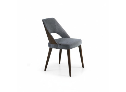 Dining room chair grey upholstered fabric new luxury seat chair interior design