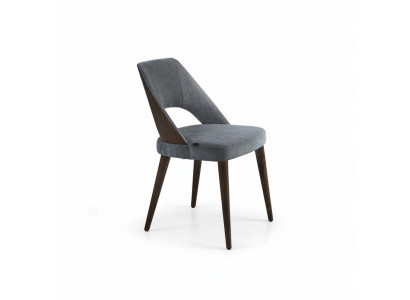 Dining room chair grey upholstered fabric new luxury seat chair interior design