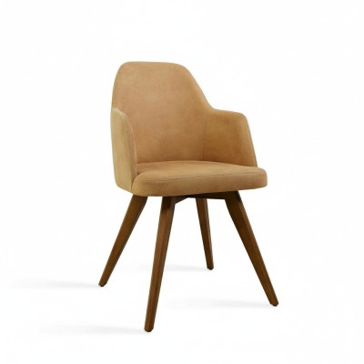 Designer furniture chair with armrests modern luxury dining room decor