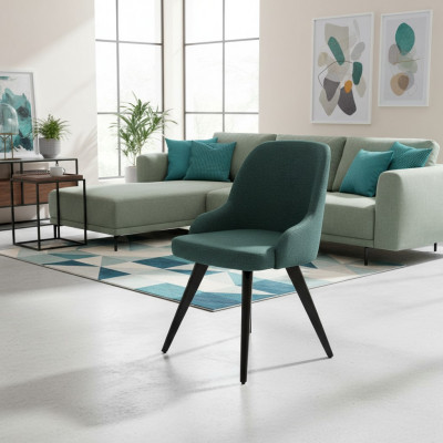 Modern designer chair dining room furnishings luxury new chairs upholstered seat
