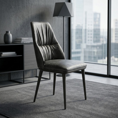 Dining Room Luxury Designer Style Modern Chair Upholstered Seat New Decor