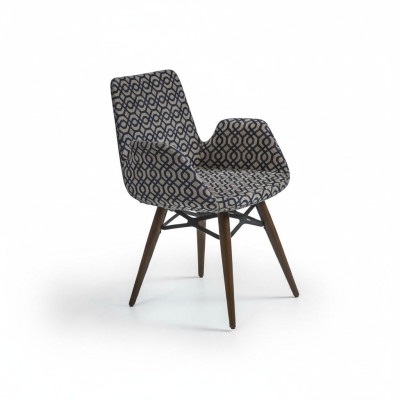 Luxury Armchair Dining Chair Modern Designer Chair with Armrests New