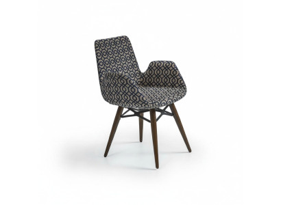 Luxury Armchair Dining Chair Modern Designer Chair with Armrests New