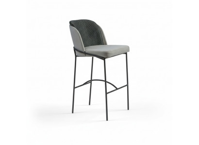 Dining room bar stools design bar chairs upholstered chair modern gray