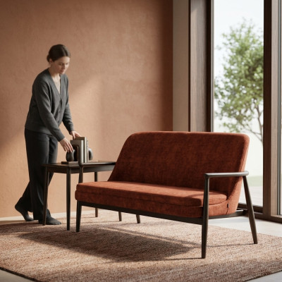 Designer sofa two-seater couch upholstered sofas modern upholstered furniture luxury