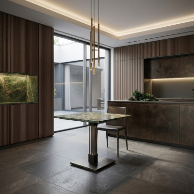 Dining Room Dining Table Marble Table Luxury Modern Furniture Design Interior