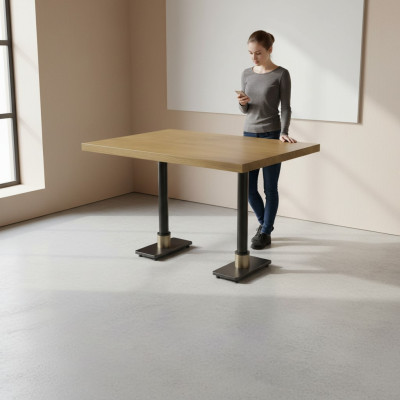 Brown dining table dining room furnishing modern table design furniture