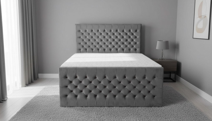 Luxury bedroom bed upholstery design luxury double hotel beds 160x200 cm