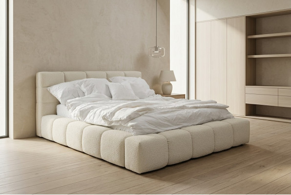 Bed luxury bedroom bed frame upholstery design luxury double hotel beds white