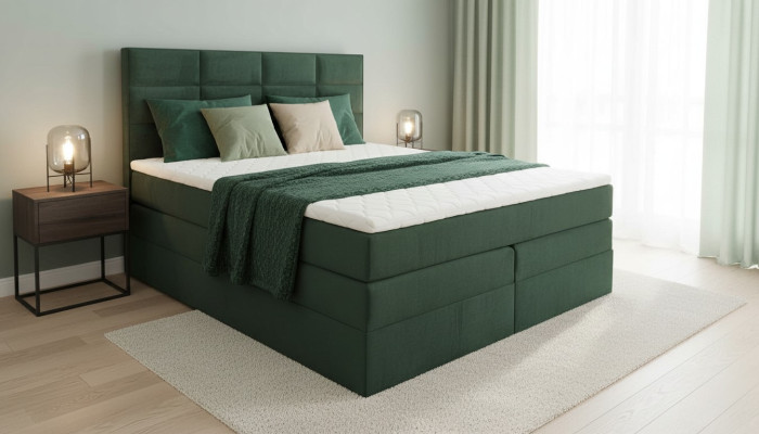 Modern upholstered bed design luxury double bed hotel design beds furniture wooden bed