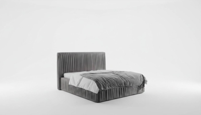 Luxury bedroom double beds marital textile bed hotel frame furniture
