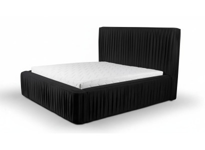 Luxury double hotel bed design bedroom luxury black modern