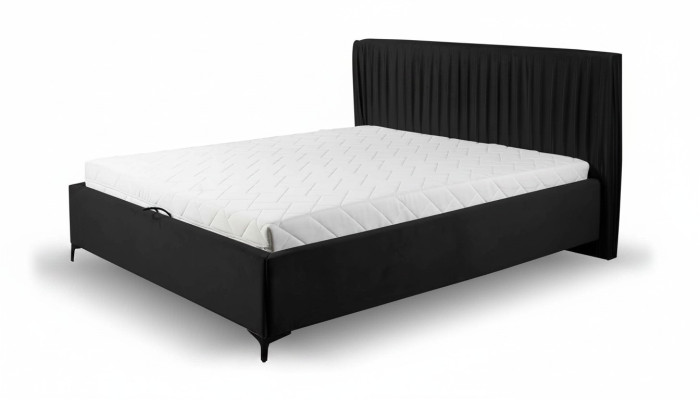 Hotel bed luxury design beds upholstery wood textile bedroom 180x200 new